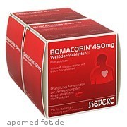 Bomacorin 450mg Weißdorntabletten N Hevert Arzneimittel GmbH & Co.  Kg