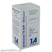 Ambroxol 15 Saft - 1a Pharma 1 A Pharma GmbH