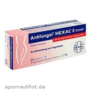Antifungol Hexal 3 Kombi 3Vaginaltabl.  + 20g Creme Hexal AG