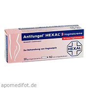 Antifungol Hexal 3 Vag. creme Hexal AG