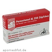 Paracetamol Al 250 Aliud Pharma GmbH