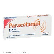 Paracetamol Stada 500mg Tabletten Stadapharm GmbH