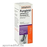 Bild für FUNGIZID RATIOPHARM PUMPSP - 40 Milliliter von ratiopharm GmbH Bild für Bild für FUNGIZID RATIOPHARM PUMPSP - 40 Milliliter von ratiopharm GmbH
