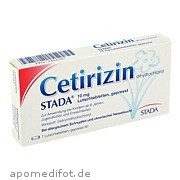 Cetirizindihydrochlorid Stada 10mg Lutschtabl. gepr Stadapharm GmbH