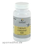 Calciumcarbonat 500 Warnke Vitalstoffe GmbH