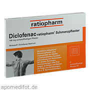 Diclofenac - ratiopharm Schmerzpflaster ratiopharm GmbH