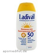 Ladival norm. bis empf. Haut Lotion Lsf50 Stada GmbH