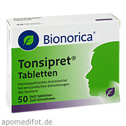 Tonsipret Tabletten Bionorica Se