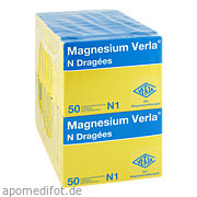 Bild für MAGNESIUM VERLA N Dragees - 20X50 Stück von Verla-Pharm Arzneimittel GmbH & Co. KG Bild für Bild für MAGNESIUM VERLA N Dragees - 20X50 Stück von Verla-Pharm Arzneimittel GmbH & Co. KG