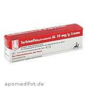 Terbinafinhydrochlorid Al 10mg/g Creme Aliud Pharma GmbH