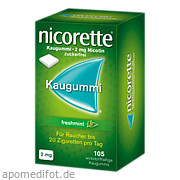Bild für Nicorette Freshmint Kaugummi 2mg - 105 Stück von Johnson & Johnson GmbH (OTC) Bild für Bild für Nicorette Freshmint Kaugummi 2mg - 105 Stück von Johnson & Johnson GmbH (OTC)
