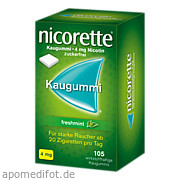 Bild für Nicorette Freshmint Kaugummi 4mg - 105 Stück von Johnson & Johnson GmbH (OTC) Bild für Bild für Nicorette Freshmint Kaugummi 4mg - 105 Stück von Johnson & Johnson GmbH (OTC)