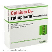 Calcium D3 - ratiopharm Brausetabletten ratiopharm GmbH