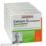 Bild für Calcium D3-ratiopharm Brausetabletten - 100 Stück von ratiopharm GmbH Bild für Bild für Calcium D3-ratiopharm Brausetabletten - 100 Stück von ratiopharm GmbH