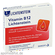Bild für VITAMIN B12 1000UG LICHTEN - 5X1 Milliliter von Zentiva Pharma GmbH Bild für Bild für VITAMIN B12 1000UG LICHTEN - 5X1 Milliliter von Zentiva Pharma GmbH