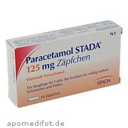 Bild für Paracetamol STADA 125mg Zäpfchen - 10 Stück von STADAPHARM GmbH Bild für Bild für Paracetamol STADA 125mg Zäpfchen - 10 Stück von STADAPHARM GmbH
