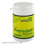 Magnesium Kautablett O Zuc Allcura Naturheilmittel GmbH