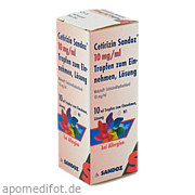 CETIRIZIN SANDOZ 10MG/ML Hexal AG