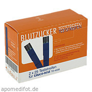 Bild für Bild für Gluco-test Blutzuckerteststreifen - 50&nbsp;Stück von Aristo Pharma GmbH
