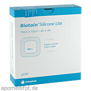 Biatain Silicone Lite Schaumverband 10x10cm Coloplast GmbH