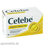 Cetebe Vitamin C Retard 500 GlaxoSmithKline Consumer Healthcare
