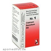 Biochemie 1 Calcium fluoratum D6 Dr. Reckeweg & Co.  GmbH