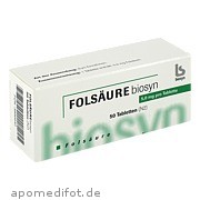 Folsaeure 5mg biosyn Arzneimittel GmbH