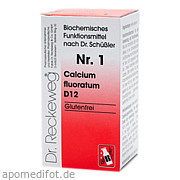 Biochemie 1 Calcium fluoratum D12 Dr. Reckeweg & Co.  GmbH