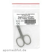 Nagelschere gebogen 9cm rostfrei Careliv Produkte Ohg