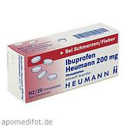 Ibuprofen Heumann 200mg Filmtabletten Heumann Pharma GmbH & Co.  Generica Kg