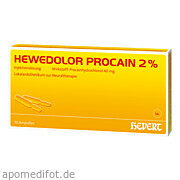 Hewedolor Procain 2% Hevert Arzneimittel GmbH & Co.  Kg