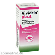 Bild für Bild für Vividrin akut Azelastin antiallergische Augentropf - 6&nbsp;Milliliter von Dr. Gerhard Mann Chem.-Pharm. Fabrik GmbH