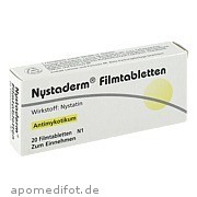 Bild für NYSTADERM - 20 Stück von DERMAPHARM AG Bild für Bild für NYSTADERM - 20 Stück von DERMAPHARM AG