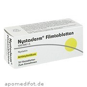 Bild für NYSTADERM - 50 Stück von DERMAPHARM AG Bild für Bild für NYSTADERM - 50 Stück von DERMAPHARM AG