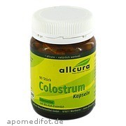 Colostrum Kapseln 300mg Colostrumpulver Allcura Naturheilmittel GmbH