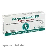 Paracetamol Bc 500mg Berlin - Chemie AG