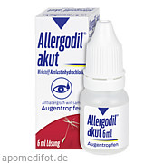 Bild für Bild für Allergodil akut Augentropfen - 6&nbsp;Milliliter von MEDA Pharma GmbH & Co.KG
