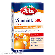 Abtei Vitamin E 600 N Omega Pharma Deutschland GmbH