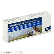CETIRIZIN - CT 10MG FILM AbZ-Pharma GmbH