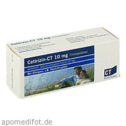CETIRIZIN - CT 10MG FILM AbZ-Pharma GmbH
