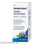 Sedariston Tropfen für die Nacht Baldrian + Melisse Aristo Pharma GmbH