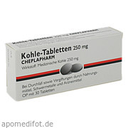 Bild für KOHLE TABLETTEN - 30 Stück von CHEPLAPHARM Arzneimittel GmbH Bild für Bild für KOHLE TABLETTEN - 30 Stück von CHEPLAPHARM Arzneimittel GmbH