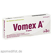 Vomex A Dragees N Klinge Pharma GmbH