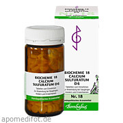 Bild für Bild für Biochemie 18 Calcium sulfuratum D 6 - 200&nbsp;Stück von Bombastus-Werke AG