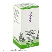 Bild für Bild für Biochemie 18 Calcium sulfuratum D12 - 200&nbsp;Stück von Bombastus-Werke AG