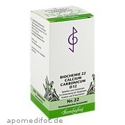 Bild für Biochemie 22 Calcium carbonicum D12 - 200 Stück von Bombastus-Werke AG Bild für Bild für Biochemie 22 Calcium carbonicum D12 - 200 Stück von Bombastus-Werke AG