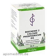 Bild für Biochemie 2 Calcium phosphoricum D 6 - 500 Stück von Bombastus-Werke AG Bild für Bild für Biochemie 2 Calcium phosphoricum D 6 - 500 Stück von Bombastus-Werke AG