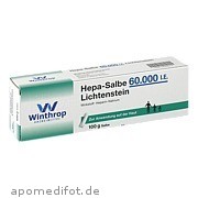 Hepa - Salbe 60000 I. E.  Lichtenstein Zentiva Pharma GmbH
