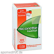 Nicorette 4mg Freshfruit Kaugummi Emra - Med Arzneimittel GmbH