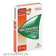 Bild für Bild für Nicorette 2mg Freshfruit Kaugummi - 30&nbsp;Stück von EMRA-MED Arzneimittel GmbH